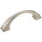 Jeffrey Alexander 96 mm Center-to-Center Satin Nickel Arched Roman Cabinet Pull 944-96SN - alternate 1